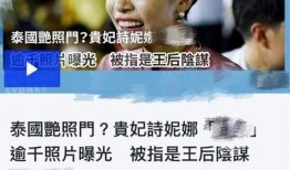 泰国王室最新爆料小视频,最新小视频曝光王室不为人知的一面